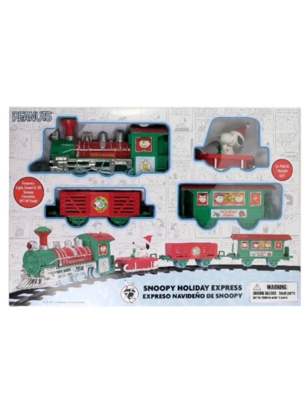 ❌FINAL PRICE❌NIB. PEANUTS Snoopy Holiday Train Set